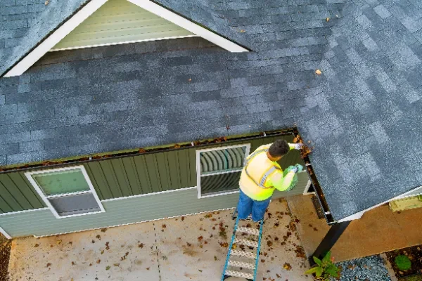 a-worker-is-cleaning-clogs-in-roof-gutter-drain-by-2026-01-09-08-08-38-utc